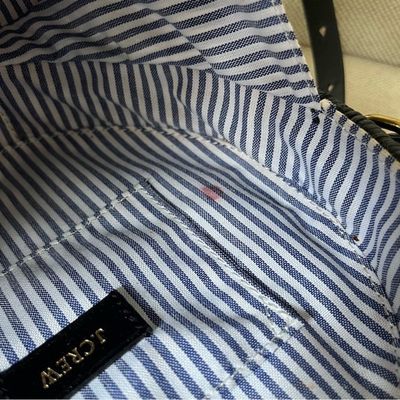 J. Crew Round Straw Bag in Black - Picture 10 of 15